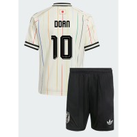 Dječji Nogometni Dres Japan Ritsu Doan #10 Gostujuci SP 2026 Kratak Rukav (+ Kratke hlače)